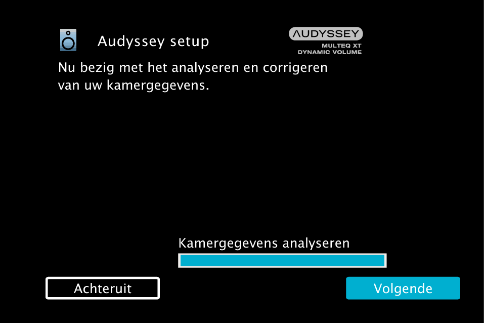 GUI AudysseySetup13 MultEQ XT